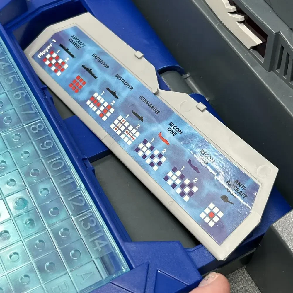 Electronic Battleship Advanced Mission Game 2000 Tested/Works 381 Pegs READ